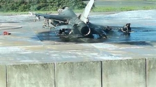 Focuri de tun într-o bază militară din Belgia! Un avion a fost distrus!