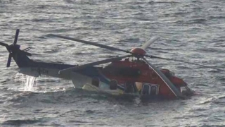 Elicopter prăbuşit în mare. Operaţiuni de căutare a victimelor