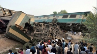 Accident de tren în Pakistan