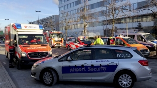 Accident rutier în incinta aeroportului din Frankfurt. Cel puțin 15 răniți