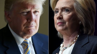 Avansul democratei Hillary Clinton faţă de Donald Trump, în scădere