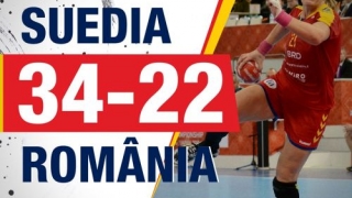 România a pierdut și cu Suedia la CM de handbal feminin
