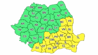 Cod Galben de caniculă în mai multe regiuni, printre care si Dobrogea