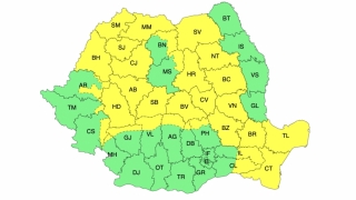 Cod galben de vânt în mai multe zone din țară. Este vizată și Dobrogea
