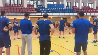 HC Dobrogea Sud, antrenamente şi în Sala Sporturilor