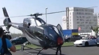 AACR și CIAS ar fi demarat o anchetă privind aterizarea elicopterului EC120 Colibri (YR-JTA) în parcarea Nuba Beach Club din Mamaia