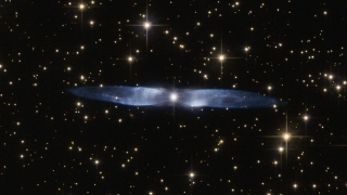 Imagine spectaculoasă a unei nebuloase „înaripate”, surprinsă de NASA