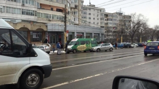Accident rutier în zona Dacia!
