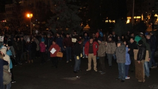 O nouă seară de proteste în Constanța