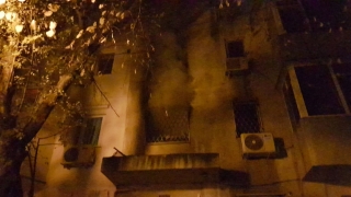 Incendiu într-un bloc din Constanța. Fumul a ajuns până la etajul patru!