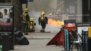 Incendiu la metroul londonez. Scene îngrozitoare provocate de evacuarea mai multor persoane