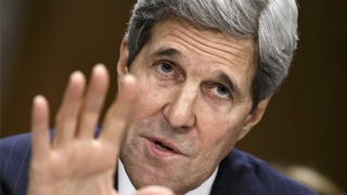 Kerry s-a întâlnit cu diplomații americani care vor bombardarea regimului sirian