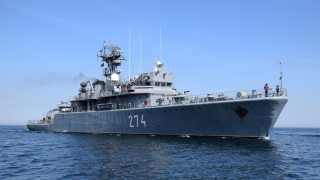 Intervenție a Forțelor Navale Române pentru neutralizarea unei mine marine