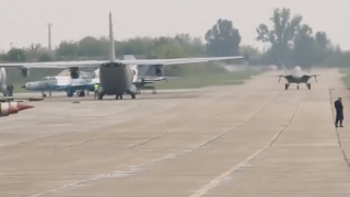 Drone în apropiere de Aeroportul Mihail Kogălniceanu