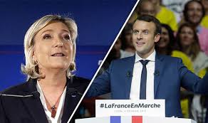Partidele lui Le Pen și Macron, primele în preferinţele francezilor înainte de europarlamentare