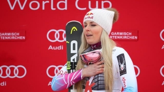 Lindsey Vonn a reușit dubla la Garmisch-Partenkirchen