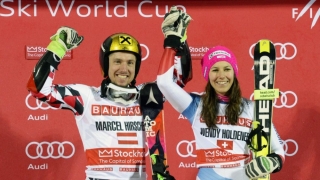 Marcel Hirscher și Wendy Holdener s-au impus la slalom paralel