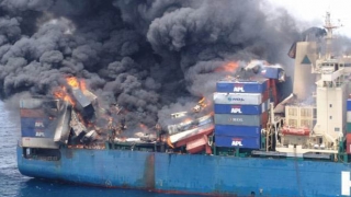 Marinarul român, scăpat de iadul flăcărilor de pe nava Maersk, va fi repatriat