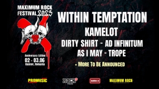 Within Temptation și Kamelot printre primele formații anunțate la Maximum Rock Festival ediția a zecea
