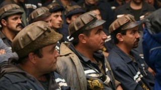 Mai mulți mineri protestează împotriva intrării în insolvență a CE Hunedoara