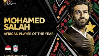 Egipteanul Mohamed Salah, cel mai bun fotbalist african din 2018