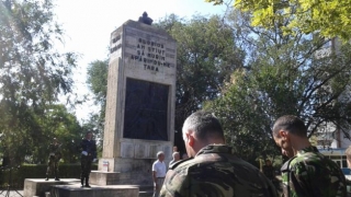 Ceremonie militară la Monumentul   Eroilor   Regimentului   34   Infanterie din Constanța