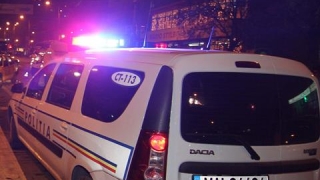 Automobil răsturnat în Constanța, pe strada Maramureș!