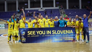 Naționala de futsal a ajuns în Slovenia