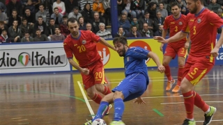 Naționala de futsal a României, două eșecuri cu Italia
