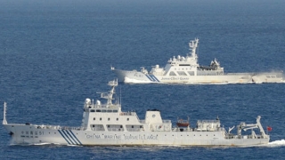 Nave militare chineze au intrat în apele teritoriale ale Japoniei, într-o zonă locuită