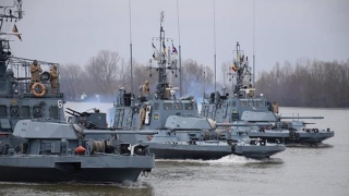 Nave militare fluviale, la Exercițiul Danube Protector