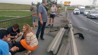Corespondenți Neptun TV în București, victimele unui accident rutier!