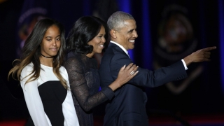 Obama și-a rostit discursul de adio la Chicago