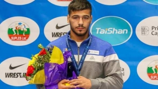 Nicu Ojog, vicecampion mondial U23 la lupte greco-romane