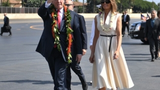 Oprire în Hawaii pentru Trump, înaintea turneului din Asia