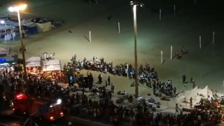 Mai multe victime lângă celebra plajă Copacabana. O mașină a spulberat mulțimea