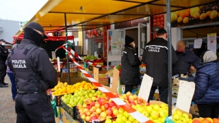 Raiul tarabagiilor din Piața Tomis III din Constanța, în atenția polițiștilor locali