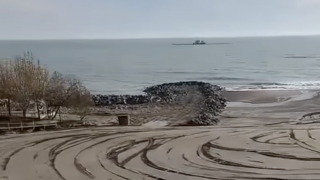 Administraţia Bazinală de Apă Dobrogea - Litoral a finalizat înnisiparea plajei din Agigea
