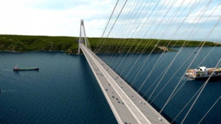 Erdogan a inaugurat un pod uriaș peste golful Izmir