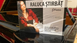 Pianista Raluca Știrbăț, în turneu extraordinar în Spania