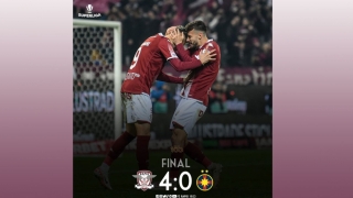 FC Rapid Bucureşti a surclasat-o pe FCSB cu scorul de 4-0