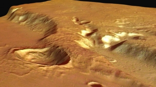 Fotografii spectaculoase de la NASA: roci sculptate de vânt pe Marte