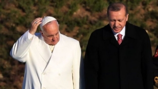 Roma interzice protestele în timpul vizitei lui Erdogan la Vatican