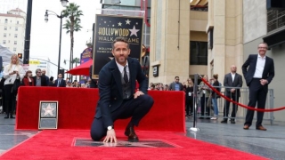Ryan Reynolds a primit o stea pe Walk of Fame