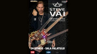 Celebrul chitarist Steve Vai canta la Bucuresti
