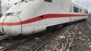 Un tren a deraiat în vestul Germaniei