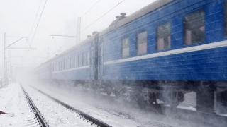 40 de trenuri de pasageri anulate, din cauza condițiilor de iarnă