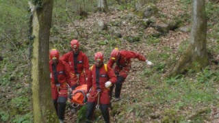 Turist rănit în Bucegi, coborât după o operațiune de opt ore