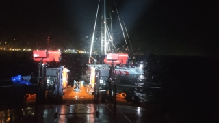 Intervenţie ARSVOM la un velier în pericol de scufundare în zona Vama Veche