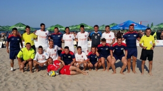 West Deva - VK Soccer Bucureşti, finala CN de fotbal pe plajă